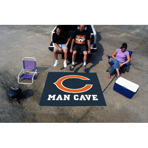 Chicago Bears NFL Man Cave Tailgater Floor Mat (60in x 72in)