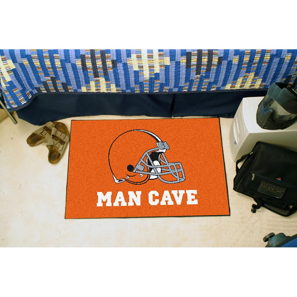 Cleveland Browns NFL Man Cave Starter Floor Mat (20in x 30in)