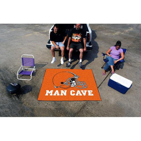 Cleveland Browns NFL Man Cave Tailgater Floor Mat (60in x 72in)