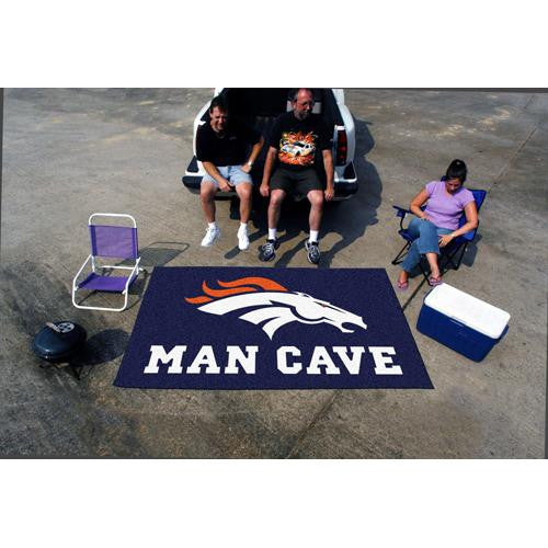 Denver Broncos NFL Man Cave Ulti-Mat Floor Mat (60in x 96in)