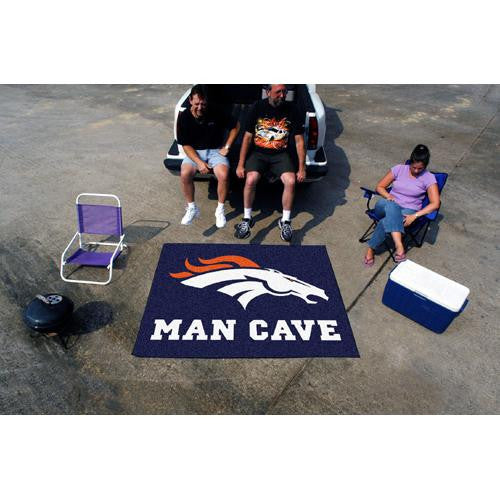 Denver Broncos NFL Man Cave Tailgater Floor Mat (60in x 72in)