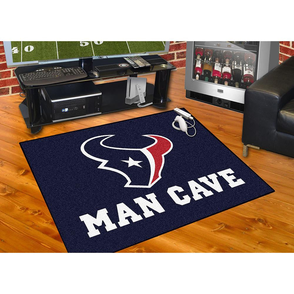 Houston Texans NFL Man Cave All-Star Floor Mat (34in x 45in)