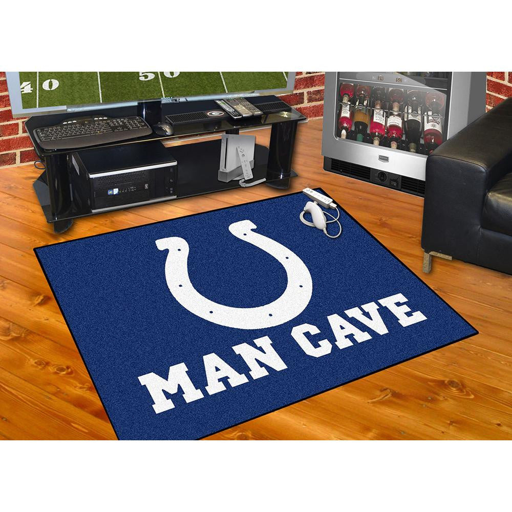 Indianapolis Colts NFL Man Cave All-Star Floor Mat (34in x 45in)