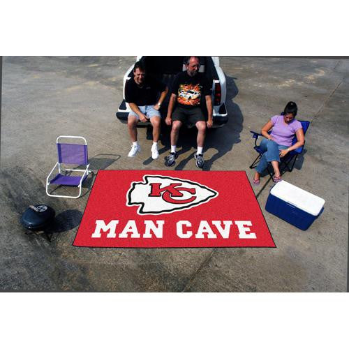 Kansas City Chiefs NFL Man Cave Ulti-Mat Floor Mat (60in x 96in)