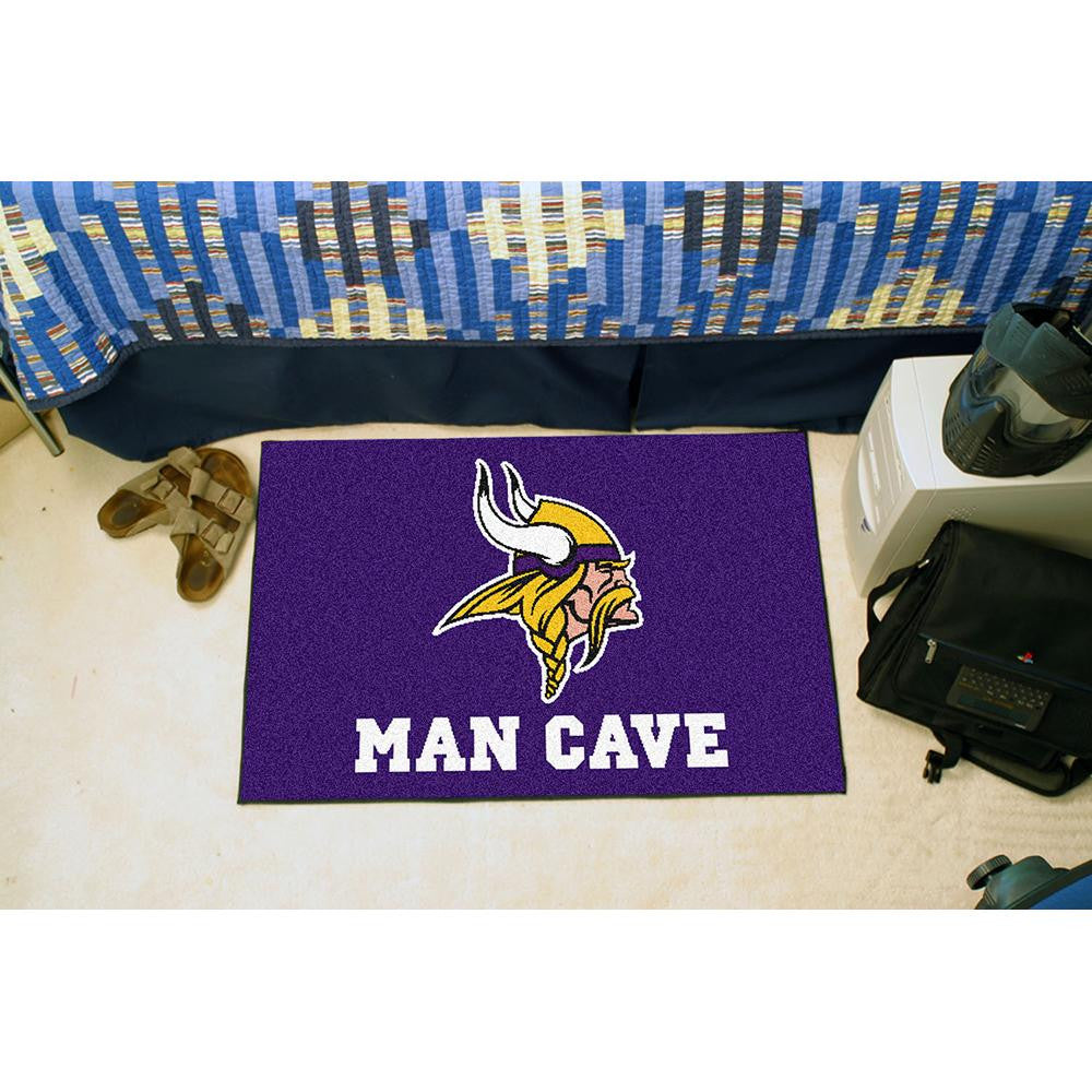 Minnesota Vikings NFL Man Cave Starter Floor Mat (20in x 30in)