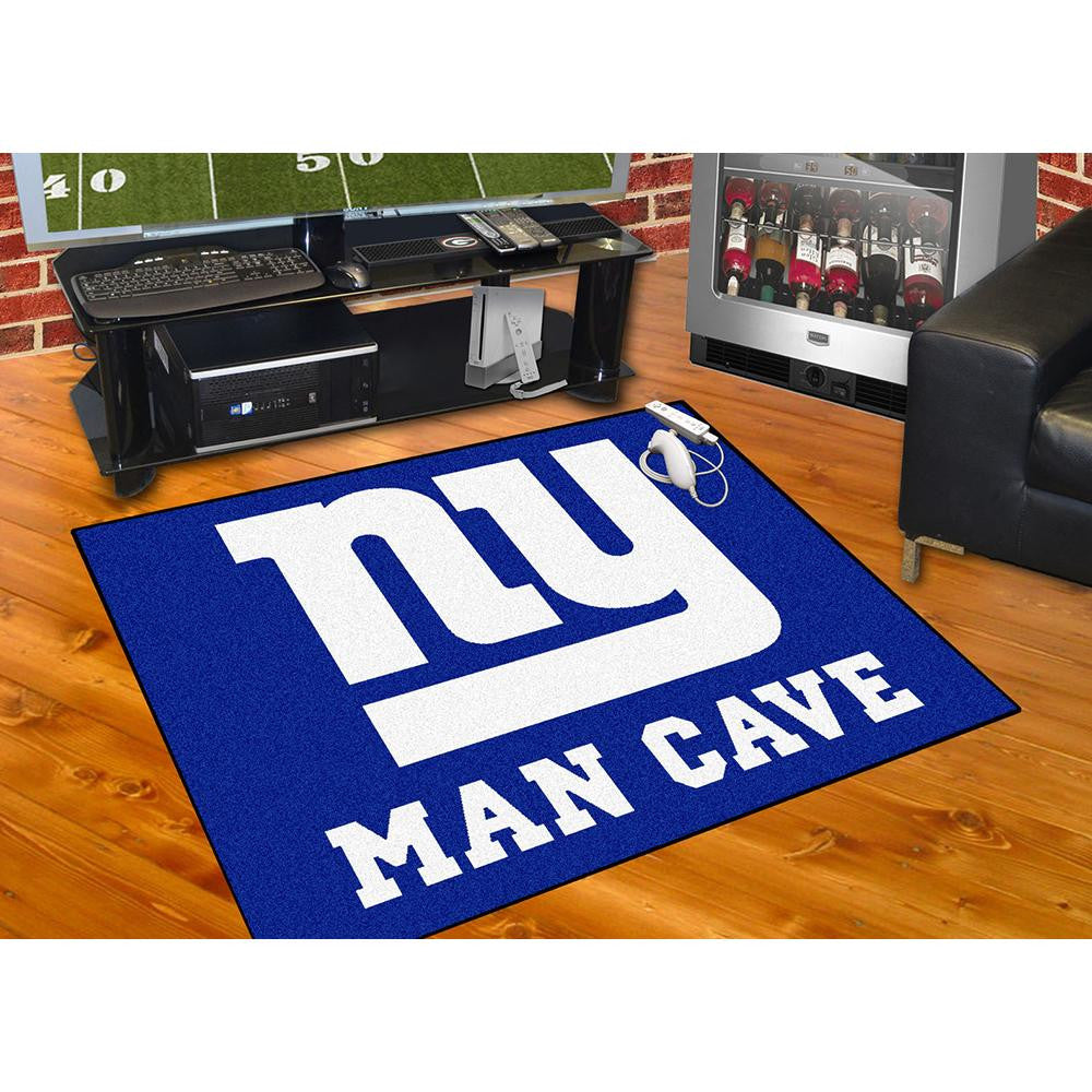 New York Giants NFL Man Cave All-Star Floor Mat (34in x 45in)