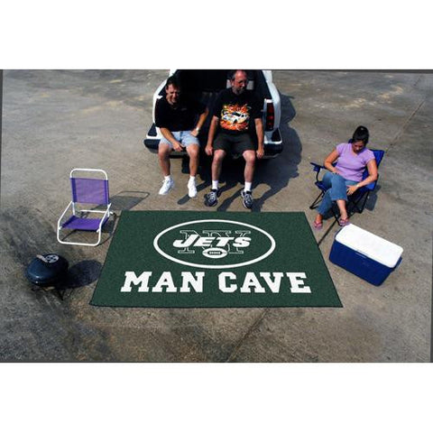 New York Jets NFL Man Cave Ulti-Mat Floor Mat (60in x 96in)