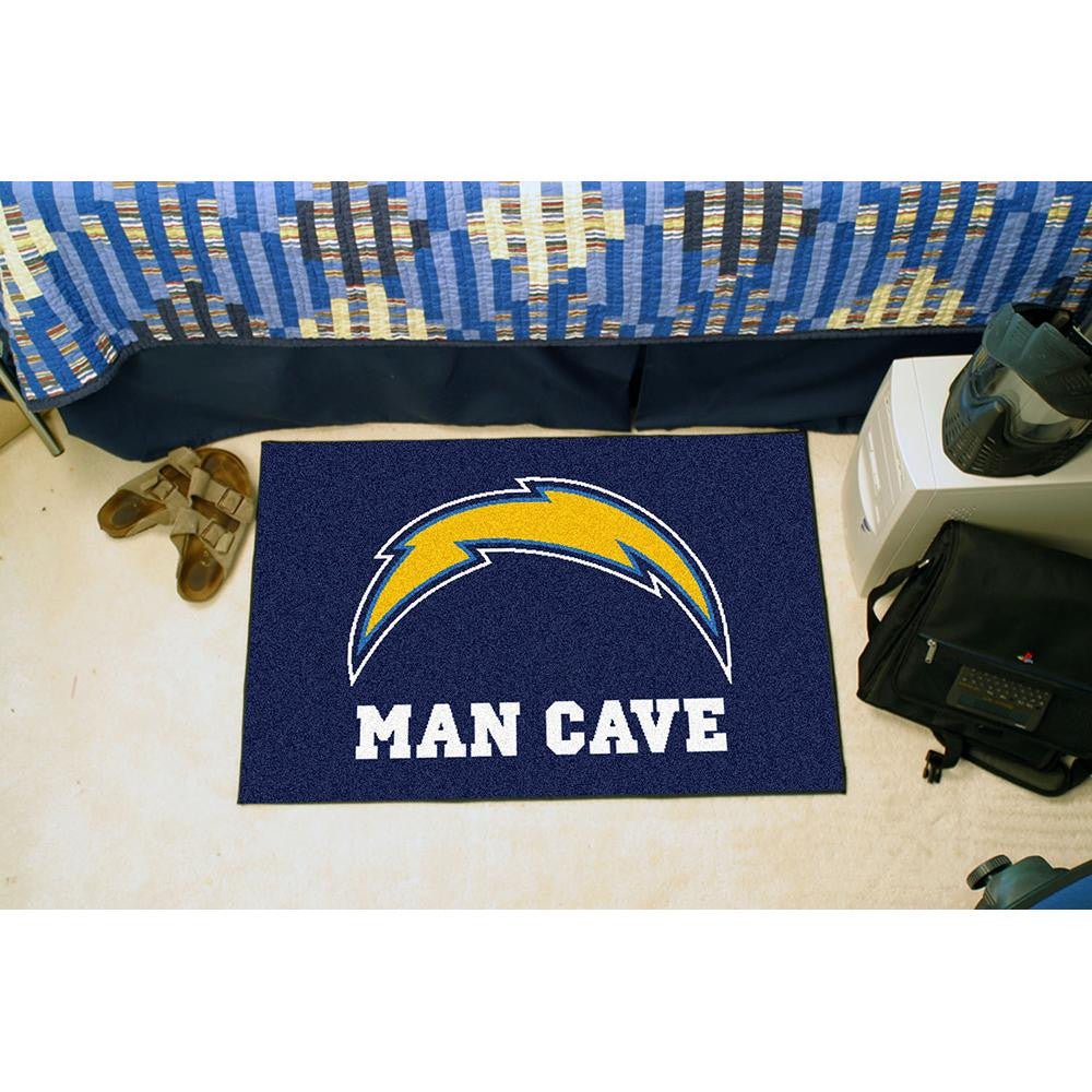 San Diego Chargers NFL Man Cave Starter Floor Mat (20in x 30in)