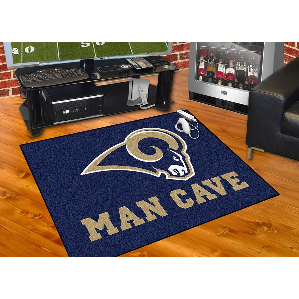 Los Angeles Rams NFL Man Cave All-Star Floor Mat (34in x 45in)