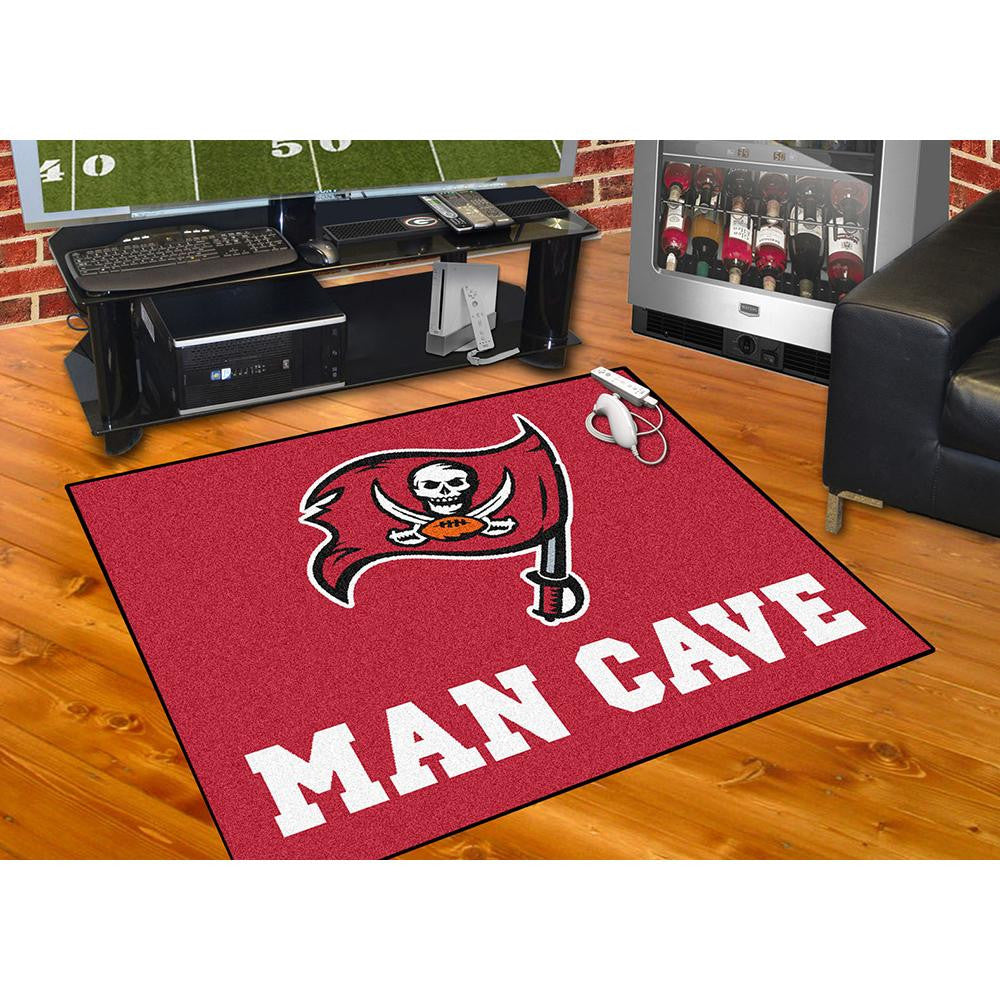 Tampa Bay Buccaneers NFL Man Cave All-Star Floor Mat (34in x 45in)