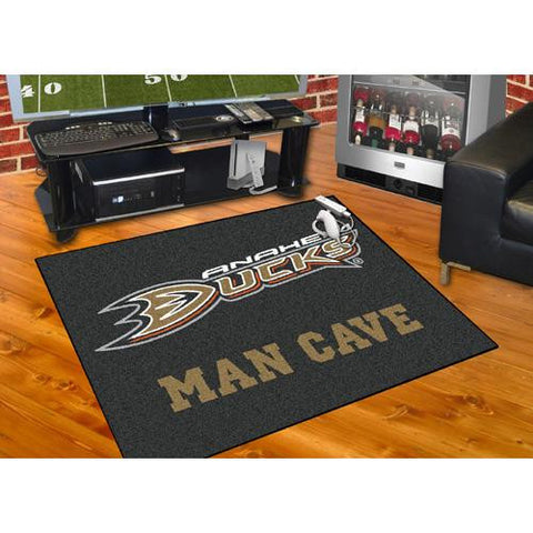 Anaheim Ducks NHL Man Cave All-Star Floor Mat (34in x 45in)