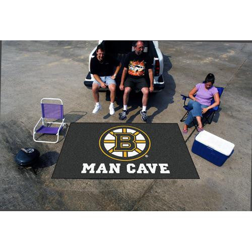 Boston Bruins NHL Man Cave Ulti-Mat Floor Mat (60in x 96in)