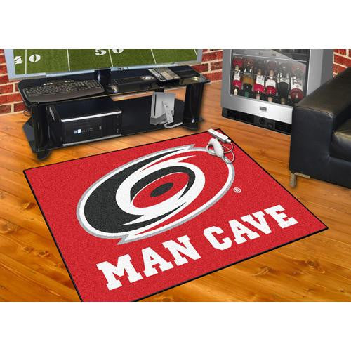 Carolina Hurricanes NHL Man Cave All-Star Floor Mat (34in x 45in)