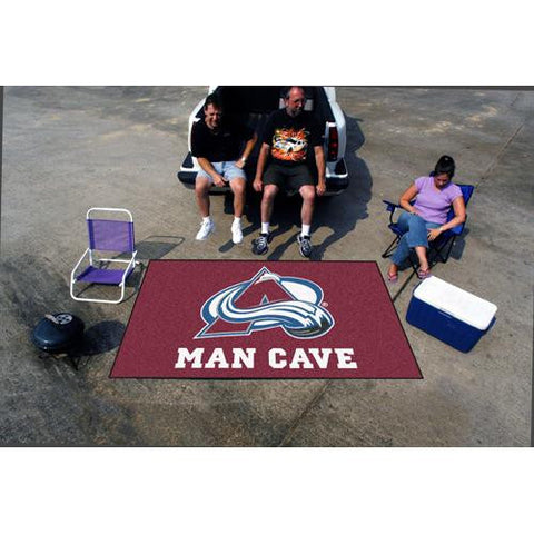 Colorado Avalanche NHL Man Cave Ulti-Mat Floor Mat (60in x 96in)