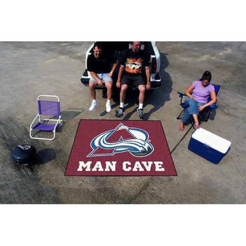 Colorado Avalanche NHL Man Cave Tailgater Floor Mat (60in x 72in)