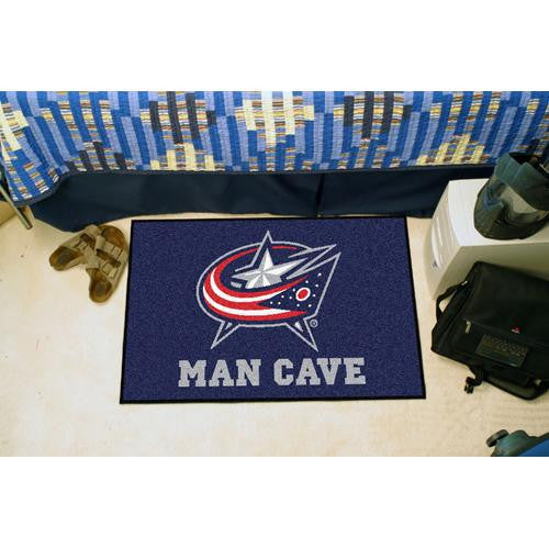 Columbus Blue Jackets NHL Man Cave Starter Floor Mat (20in x 30in)