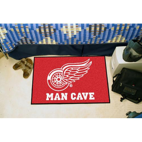 Detroit Red Wings NHL Man Cave Starter Floor Mat (20in x 30in)