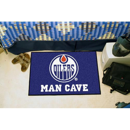 Edmonton Oilers NHL Man Cave Starter Floor Mat (20in x 30in)