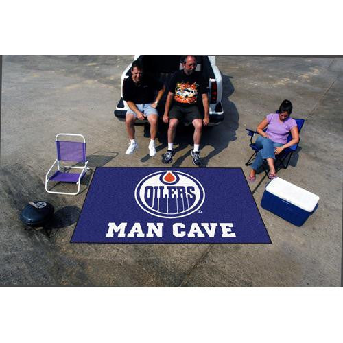 Edmonton Oilers NHL Man Cave Ulti-Mat Floor Mat (60in x 96in)