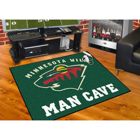 Minnesota Wild NHL Man Cave All-Star Floor Mat (34in x 45in)