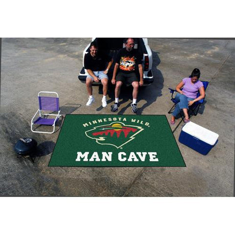 Minnesota Wild NHL Man Cave Ulti-Mat Floor Mat (60in x 96in)