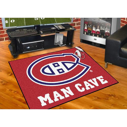 Montreal Canadiens NHL Man Cave All-Star Floor Mat (34in x 45in)