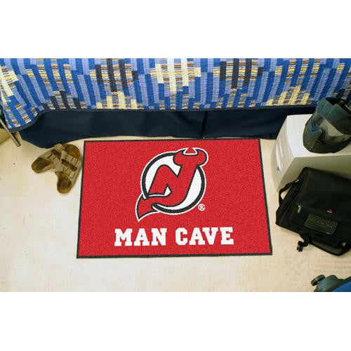 New Jersey Devils NHL Man Cave Starter Floor Mat (20in x 30in)