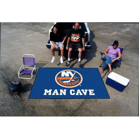 New York Islanders NHL Man Cave Ulti-Mat Floor Mat (60in x 96in)