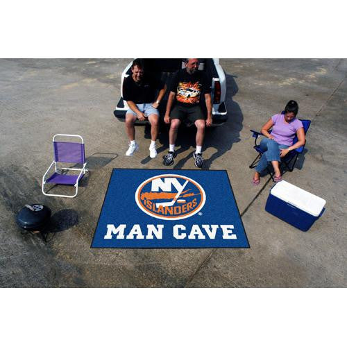 New York Islanders NHL Man Cave Tailgater Floor Mat (60in x 72in)