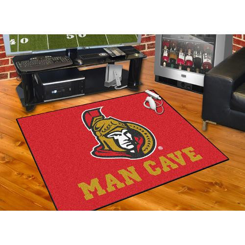 Ottawa Senators NHL Man Cave All-Star Floor Mat (34in x 45in)