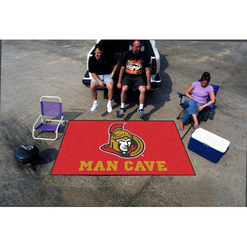 Ottawa Senators NHL Man Cave Ulti-Mat Floor Mat (60in x 96in)