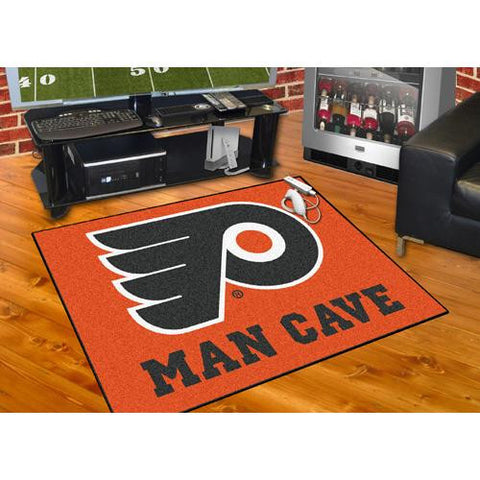 Philadelphia Flyers NHL Man Cave All-Star Floor Mat (34in x 45in)