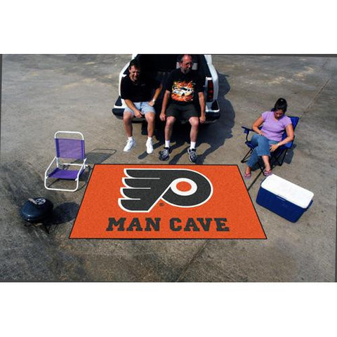 Philadelphia Flyers NHL Man Cave Ulti-Mat Floor Mat (60in x 96in)