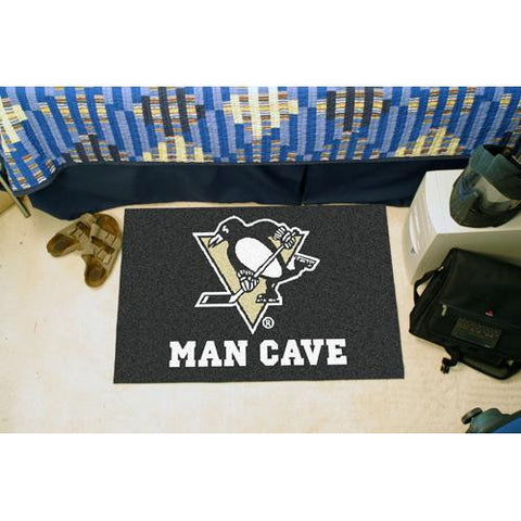 Pittsburgh Penguins NHL Man Cave Starter Floor Mat (20in x 30in)