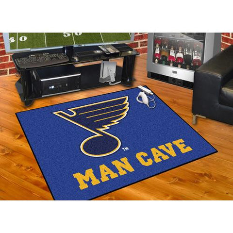 St. Louis Blues NHL Man Cave All-Star Floor Mat (34in x 45in)