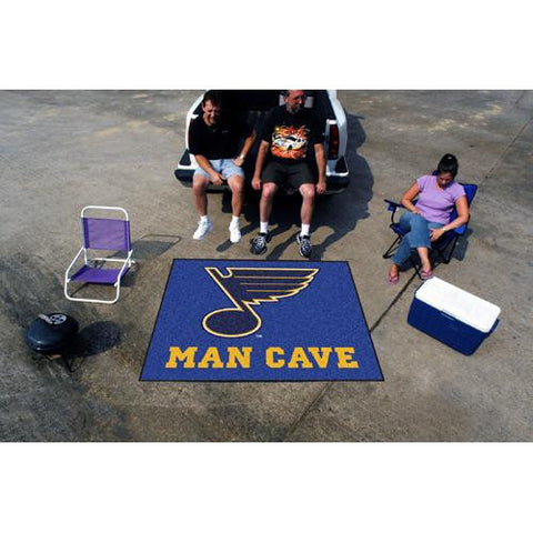 St. Louis Blues NHL Man Cave Tailgater Floor Mat (60in x 72in)