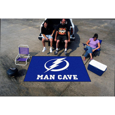 Tampa Bay Lightning NHL Man Cave Ulti-Mat Floor Mat (60in x 96in)