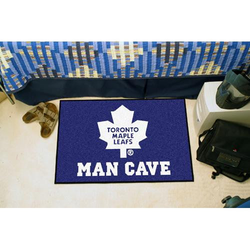 Toronto Maple Leafs NHL Man Cave Starter Floor Mat (20in x 30in)