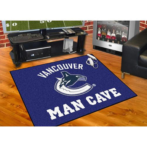 Vancouver Canucks NHL Man Cave All-Star Floor Mat (34in x 45in)