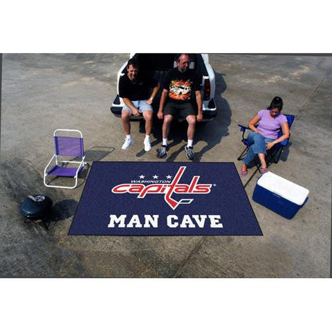 Washington Capitals NHL Man Cave Ulti-Mat Floor Mat (60in x 96in)