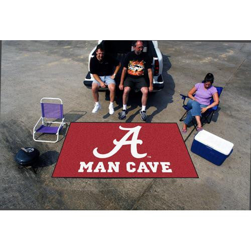 Alabama Crimson Tide NCAA Man Cave Ulti-Mat Floor Mat (60in x 96in)