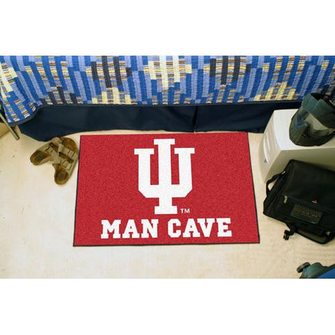 Indiana Hoosiers NCAA Man Cave Starter Floor Mat (20in x 30in)