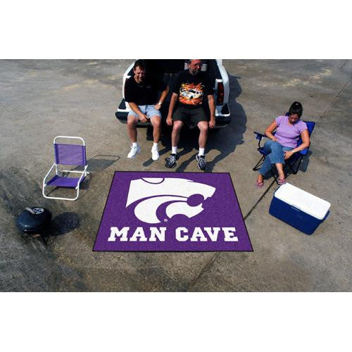 Kansas State Wildcats NCAA Man Cave Tailgater Floor Mat (60in x 72in)