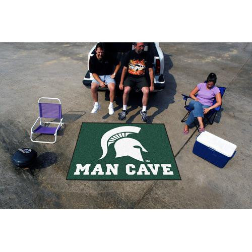 Michigan State Spartans NCAA Man Cave Tailgater Floor Mat (60in x 72in)