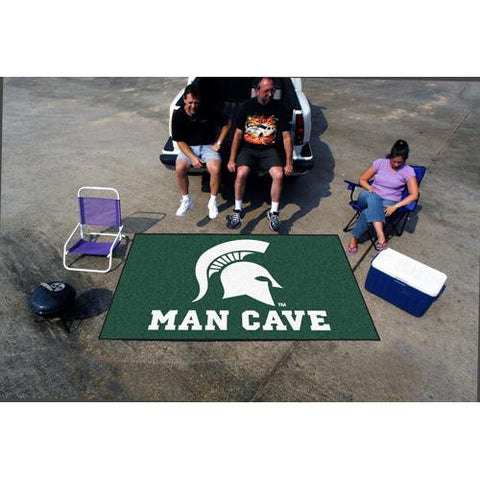 Michigan State Spartans NCAA Man Cave Ulti-Mat Floor Mat (60in x 96in)