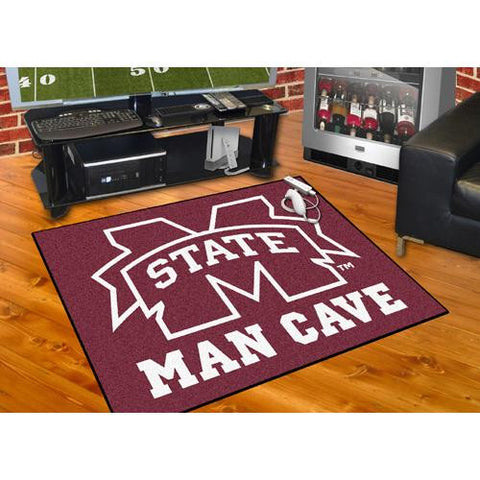 Mississippi State Bulldogs NCAA Man Cave All-Star Floor Mat (34in x 45in)