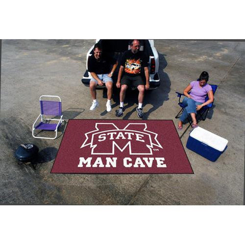 Mississippi State Bulldogs NCAA Man Cave Ulti-Mat Floor Mat (60in x 96in)