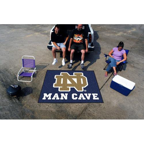 Notre Dame Fighting Irish NCAA Man Cave Tailgater Floor Mat (60in x 72in)