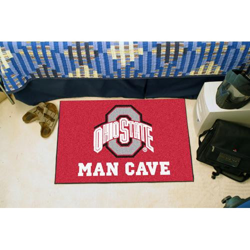 Ohio State Buckeyes NCAA Man Cave Starter Floor Mat (20in x 30in)