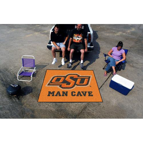 Oklahoma State Cowboys NCAA Man Cave Tailgater Floor Mat (60in x 72in)